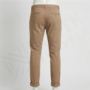 กางเกงชิโน่เอวสูงทรงหลวมสไตล์สตรีทแวร์ผ้าฝ้ายระบายอากาศดี ลายทาง คุณภาพพรีเมียมสำหรับผู้ชาย - Product Image 2