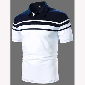 Personnalisé votre propre logo polos grande taille hommes 100% coton polos de qualité supérieure chemises de golf pour hommes - Product Image 5