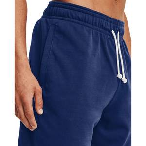 Pantalones cortos de gimnasio para hombre, pantalones cortos de sudor personalizados para entrenamiento de sudor con cordón en blanco - Product Image 5