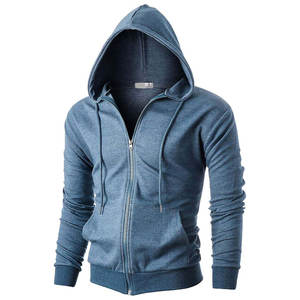 เสื้อฮู้ดแบบมีซิปผ้าพรีเมี่ยมออกแบบได้ตามต้องการราคาโรงงานโดยตรงโลโก้ด้านหน้าสวมใส่สบายจัดส่งทั่วโลก - Product Image 6