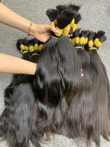 Cabello natural virgen sin procesar para bebé, cabello natural liso, cutícula alineada, venta al por mayor, envío directo - Product Image 2