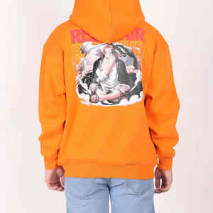 Fabricant de sweat-shirt à capuche abricot personnalisé de haute qualité avec logo imprimé Dtf à capuche - Product Image 2