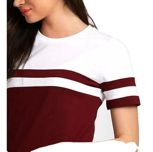 Camisetas de Diseño Moderno, Transpirables, de Gran Tamaño, Lisas, para Mujer, 100% Algodón, para Chicas - Product Image 4