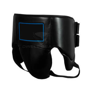 2025 Vente directe d'usine Garde d'aine en cuir personnalisé de haute qualité pour les arts martiaux et la boxe - Product Image 1