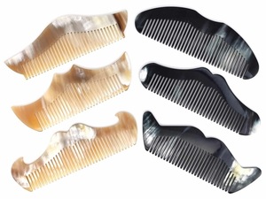 หวีเขาควายสำหรับดูแลเส้นผมและมีสไตล์คุณภาพสูง - Product Image 3