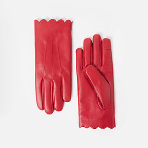 Breathable Anti Slip Fashion <b>Leather</b> <b>Gloves</b> for <b>Women</b> Summer Winter soft stuff comfortable wear Full Finger Outdoor Sport <b>Gloves</b> - Product Image 2