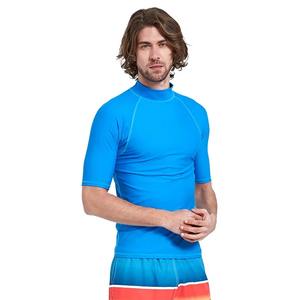 T-shirt de bain Rash Guard pour homme, Upf Snorkeling Swimming Surfing Tops Diving T-shirt à manches courtes Sun Tee Adult Youth - Product Image 4