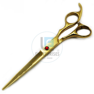 Ciseaux de coiffure professionnels en acier inoxydable OEM, lame tranchante, outil de coupe de cheveux, prix d'usine, ciseaux à cheveux - Product Image 1