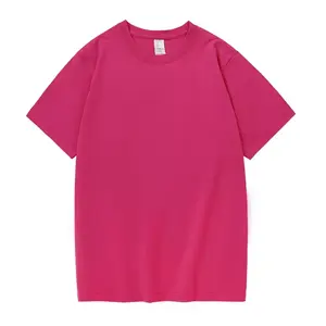 Camiseta de Verano para Hombre de Alta Calidad, con Logotipo y Color Personalizados, Camiseta con Logotipo Bordado Desgastado, Camisetas Unisex - Product Image 1