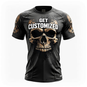 Mma personnalisé sublimé Rash Guards respirant Gym équipement d'entraînement pour les sports de combat et la performance athlétique vêtements personnalisés - Product Image 2