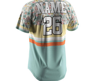 Camiseta de Béisbol de Manga Corta con Dos Botones, Estilo Nuevo, Ropa Deportiva, Venta Directa de Fábrica - Product Image 4