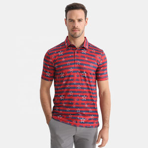 Camiseta con Logotipo Personalizado para Hombre, Ropa para el Día de la Independencia, Camiseta Deportiva de Moda, Polo, Camisa de Golf - Product Image 1