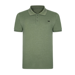 Polo de Color personalizado para hombre, camisa informal con logotipo bordado personalizado de alta calidad, Polo de moda - Product Image 6