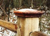 Capuchon de poteau carré élégant et moderne en bois massif, écologique, résistant à l'eau, durable et sûr, pour usage hospitalier, pièces d'escalier sculptées Easy EFS