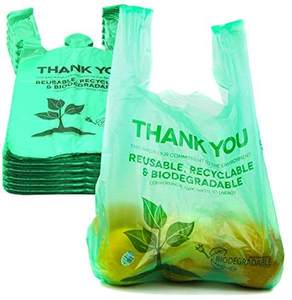 Bolsas de plástico ODM Plain Black Vest Carrier PE a un precio competitivo Tamaño personalizable Fabricado en Vietnam - Product Image 1