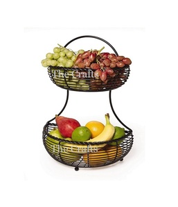 Panier de rangement de fruits de conception attrayante avec cintre de banane pour panier de rangement d'accessoires de cuisine en Inde - Product Image 4