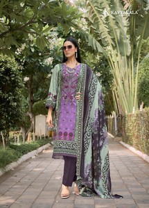 ชุดเดรสผ้าฝ้ายพิมพ์ลายคอลเลกชั่นวัสดุสำหรับใส่ไปงานปาร์ตี้ - Product Image 2