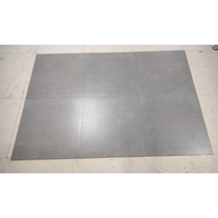 Carreaux de sol en porcelaine émaillée 60x60 cm, finition mate, aspect ciment gris, carreaux de sol modernes