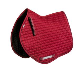 Almohadillas de sillín acolchadas con logotipo personalizado al por mayor, bordado de tela de algodón de estilo de carreras inglés a la moda para caballo ecuestre occidental - Product Image 4