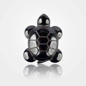 Pendentif Goutte d'Eau en Hématite Naturelle Plaqué Or pour la Stabilité, la Force et l'Énergie Positive - Product Image 1