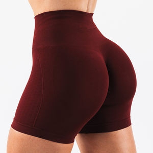 Shorts d'été respirants personnalisés avec logo pour femmes, confortables, vente en gros OEM, shorts basiques pour femmes, style sexy pour le yoga et les occasions spéciales - Product Image 5