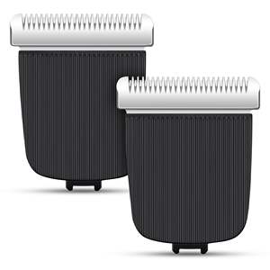 Cuchilla de Repuesto de Acero Inoxidable para Recortadora Eléctrica de Vello Íntimo y Cortacésped, Reemplazo Higiénico de Encaje Rápido para Máquina Cortadora, Negra - Product Image 2