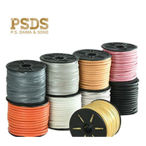 Cordon en cuir plat 0.5MM - 1.5MM Fabricant de haute qualité Grande résistance au frottement Solidité à la lumière et résistance à la transpiration PSD - Product Image 4