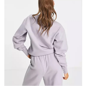 Chándales Deportivos Ecológicos al por Mayor, 100% Algodón, Sudadera con Capucha Personalizada para Hombre, Manga Larga, Pantalones Ajustados, Tejido Grueso - Product Image 2