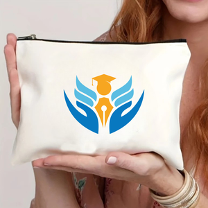 Bolsa de viaje de lona de algodón natural personalizada para mujer, bolsa con cremallera para maquillaje cosmético, estuche para lápices, bolsa de embalaje, bolsas de compras hechas en Vietnam - Product Image 5