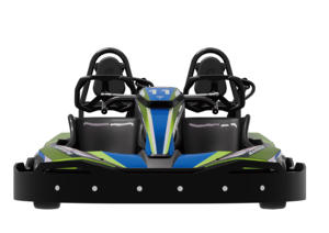 <span class=keywords><strong>Go</strong></span> <span class=keywords><strong>kart</strong></span> elettrici da corsa per adulti a doppio giocatore da corsa per adulti personalizzabili con regolazione del sedile e caratteristiche di cambio della batteria - Product Image 4