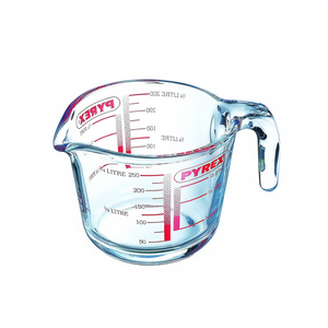 Jarra Medidora de Alimentos Graduada Pyrex de 250 ml, Transparente y Roja (259B000 8016) - Product Image 2