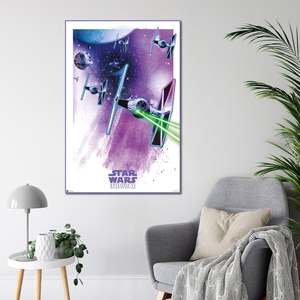Modern Style Star Wars Episode VI Tie Fighter <b>Poster</b> Paper Design for Wall Use - Product Image 3
