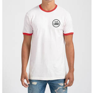 เสื้อยืดคอกลมสำหรับผู้ชายเสื้อยืดสำหรับใส่เล่นกีฬาปรับแต่งโลโก้ได้ตามต้องการ - Product Image 4