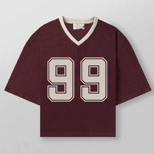 T Shirt Men <b>High</b> Quality Custom Cotton Printing Oversized Sublimation Boxy Mesh Men <b>Tshirt</b> - Product Image 1