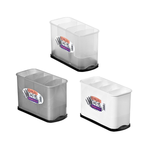 ที่คว่ำช้อนส้อมพลาสติกพร้อมถาด (พลาสติก 1175) - Product Image 1