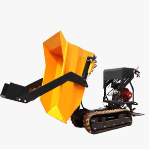 Mini camión volquete sobre orugas de alta calidad, volquete de pista de Metal para trabajo agrícola, Mini cargador de jardín a la venta - Product Image 2