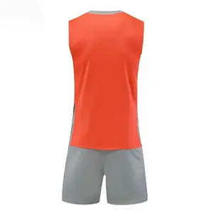 ชุดบาสเก็ตบอลสำหรับผู้ชายผู้หญิงชุดบาสเก็ตบอลชุดบาสเก็ตบอลใส่ได้กลับด้านได้ - Product Image 6