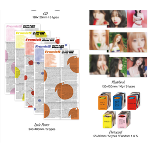 fromis_9 - Glow ME 2nd Full Album Fruit Ver (Selección de Miembros / Set) - Product Image 2
