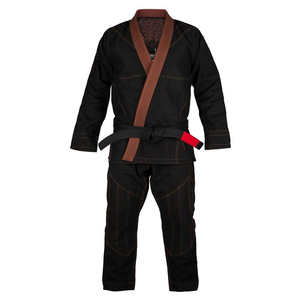 Ensemble de Kimono d'Arts Martiaux Personnalisé en Gros avec Logo Imprimé en Sérigraphie 100% Coton Karaté Taekwondo Judo Uniforme Hommes Femmes - Product Image 3