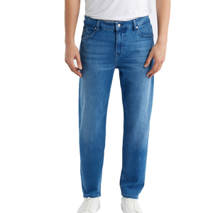 Pantalon en denim pour hommes à impression personnalisée coton de haute qualité pantalon en jean respirant de grande taille pour hommes vêtements 2025 - Product Image 1