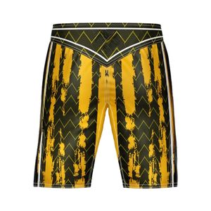 Respirant Sublimé MMA Shorts Hommes Impression Personnalisée Haute Fente Ceinture Élastique Léger Formation MMA Shorts - Product Image 2