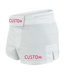 Personnalisé Imprimé 100% Polyester Rashguard Ensemble Hommes MMA Boxe Grappling Fight Shorts Gym Sportswear Jiu Jitsu Gi Karaté Martial - Product Image 2