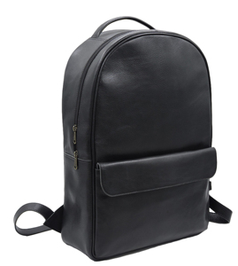 Fait à la main noir véritable grand sac à dos en cuir sac à dos pour ordinateur portable sac à dos collège voyage Trekking randonnée sac cadeau pour lui elle - Product Image 2