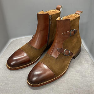 Botas Cortas de Piel de Vacuno de Primera Calidad con Forro Transpirable y Resistentes al Desgaste para Uso Diario, Viajes y Actividades al Aire Libre - Product Image 4