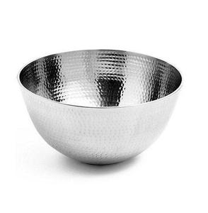 Ensaladera de Alta Calidad con Acabado Martillado y Revestimiento Negro para Decoración de Mesa en Hoteles y Hogares - Product Image 3