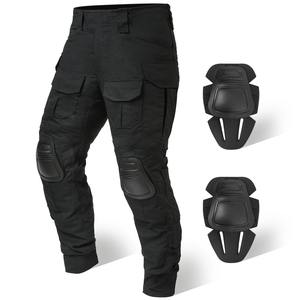 Maillot tactique noir gants tactiques pantalon ensemble tactique - Product Image 3