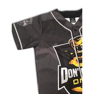 Camiseta de béisbol personalizable OEM para hombre, transpirable, sublimación, diseño a la moda, ropa de béisbol personalizable para jóvenes, venta al por mayor en blanco - Product Image 4