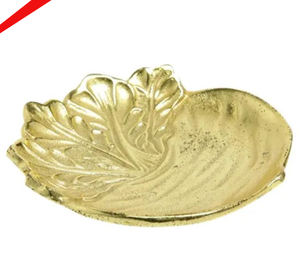 Plateau de service alimentaire en aluminium fini doré de bonne qualité pour la maison hôtel - Product Image 2