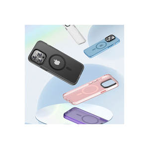 Coque en silicone Netzy Deep Purple 5G Safa Locik pour iPhone 14 Pro Max, dos mat, compatible avec la charge sans fil, anti-traces de doigts - Product Image 6