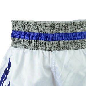 Pantalones cortos duraderos resistentes al desgarro Muay Thai Boxing Fight Kickboxing Grappling Training Workout Gym Shorts para hombres - Product Image 4